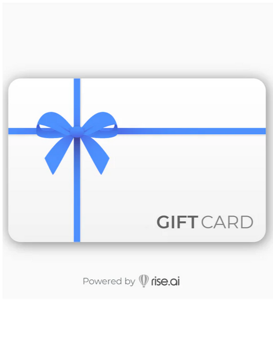 Gift card for versatile gifting, delivered by email with no additional processing fees.